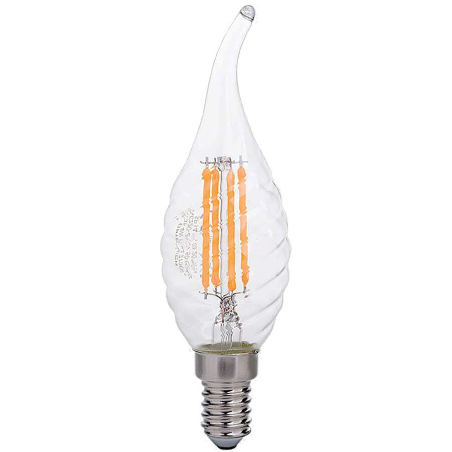 LED TWIST TIP CANDLE C35 E14 4W FILAMENT