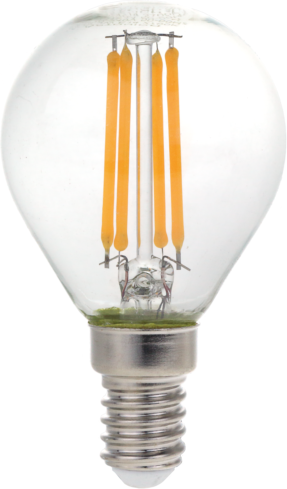LED Крушка Filament G45 E14 Clear Glass Димируем