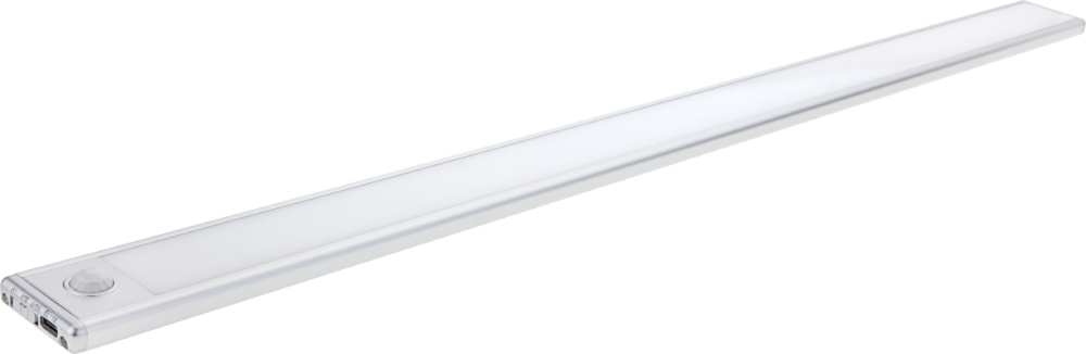 LED Мебелен Осветител Slim Fit Бяло Тяло PIR Sensor