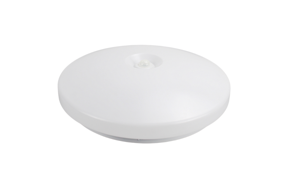 LED Външно Осветително Тяло Бял PIR-SENSOR 2xE27 Socket