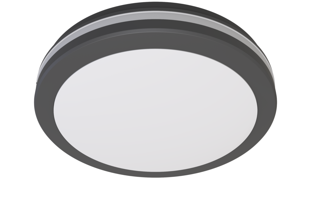LED Външно Осветително Тяло Черен 30W CCT IP65 - MICROWAVE SENSOR