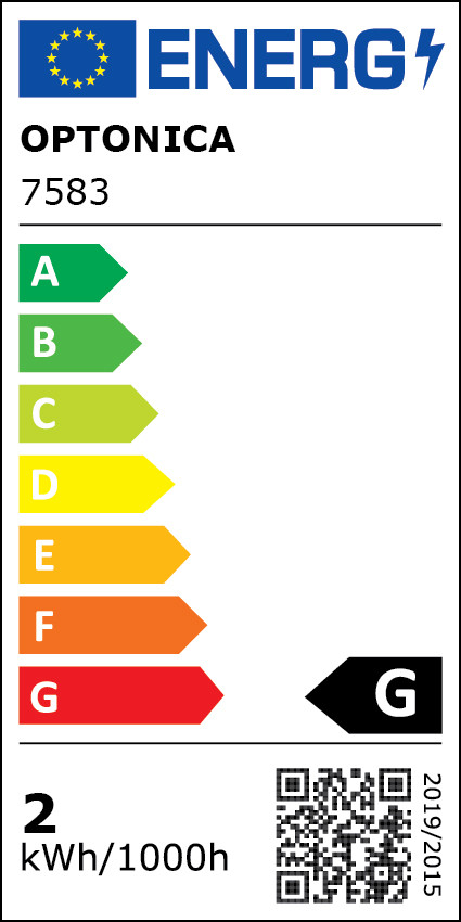 LED Мебелен Осветител 2W с ON/OFF-Switch Бял - Image 3