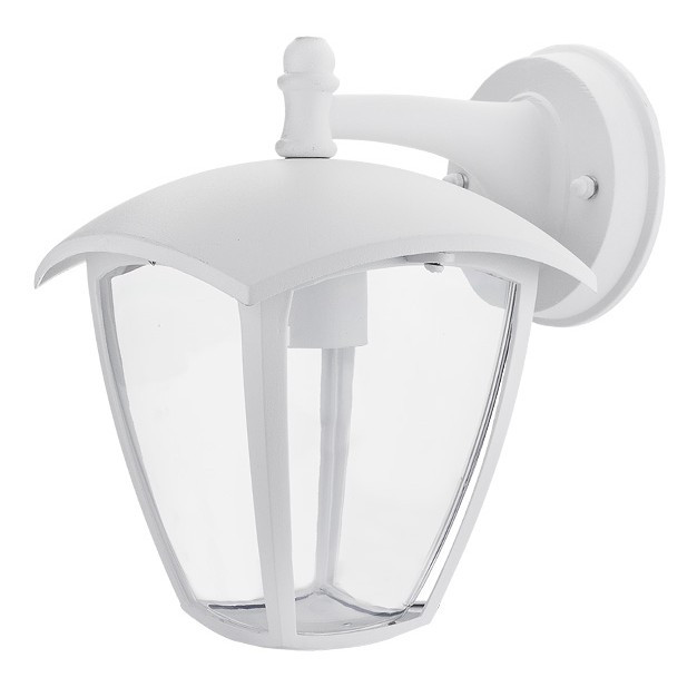 Wall Light Down Matt Бял 1xE27