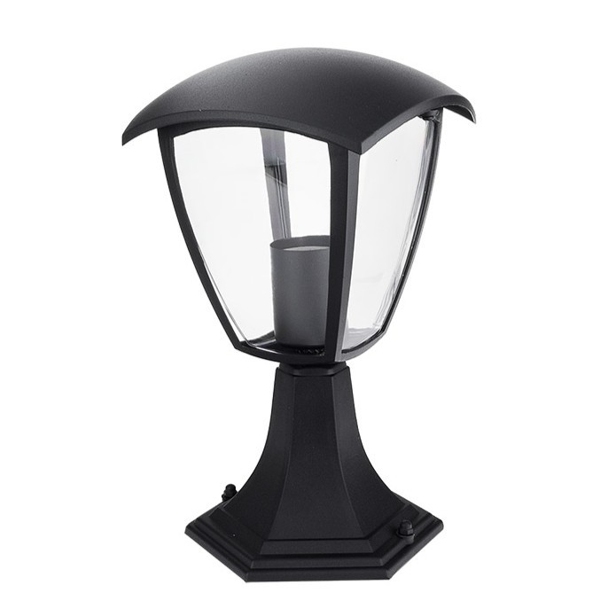 Stand Lamp Matt Черен 1xE27
