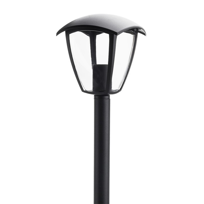 Lawn Lamp 60cm Matt Черен 1xE27
