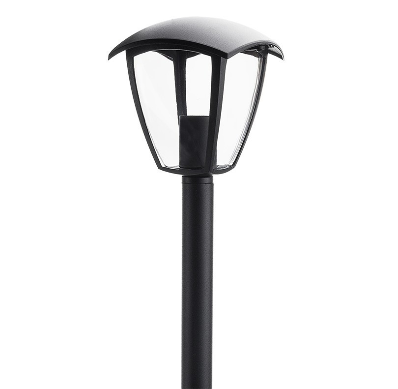 Lawn Lamp 90cm Matt Черен 1xE27