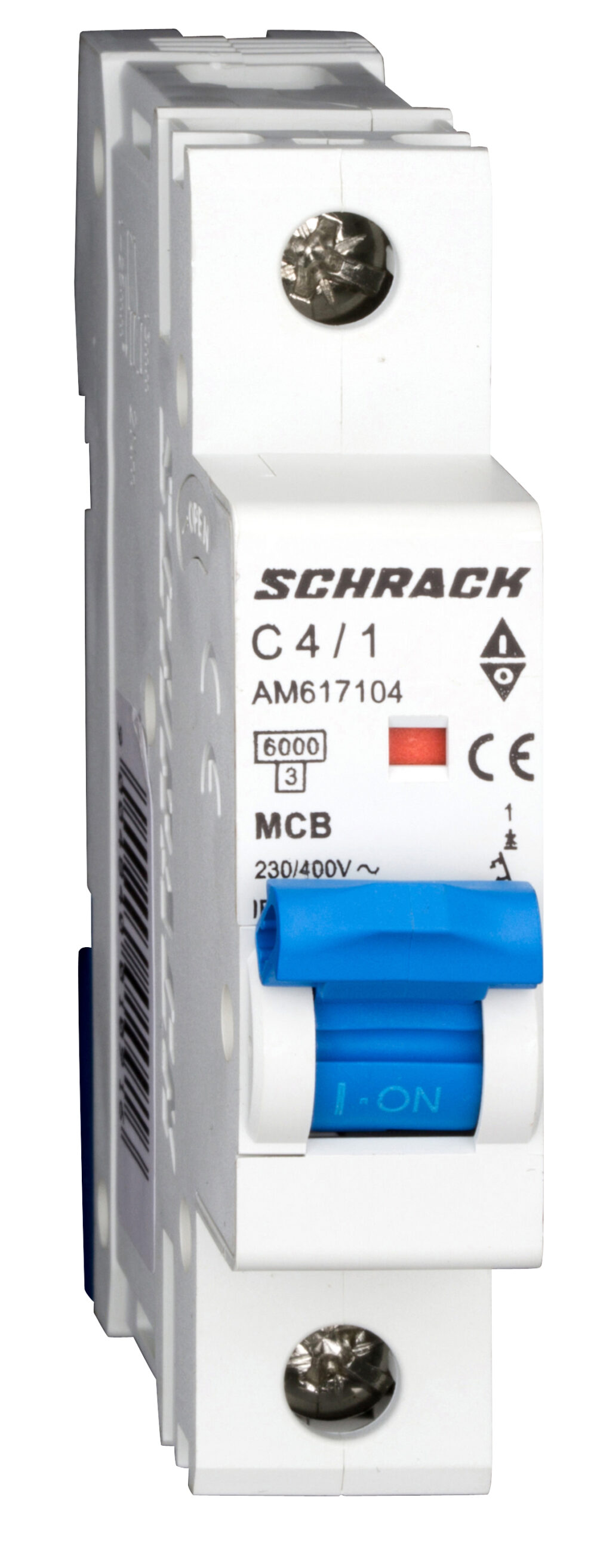 Миниатюрен прекъсвач AMPARO 6kA, C 4A, 1P