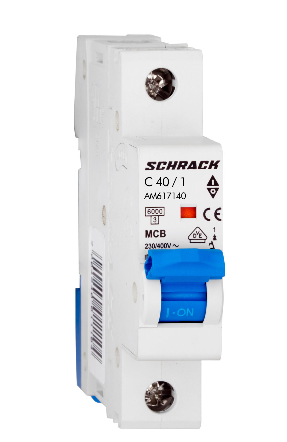 Миниатюрен прекъсвач AMPARO 6kA, C 40A, 1P