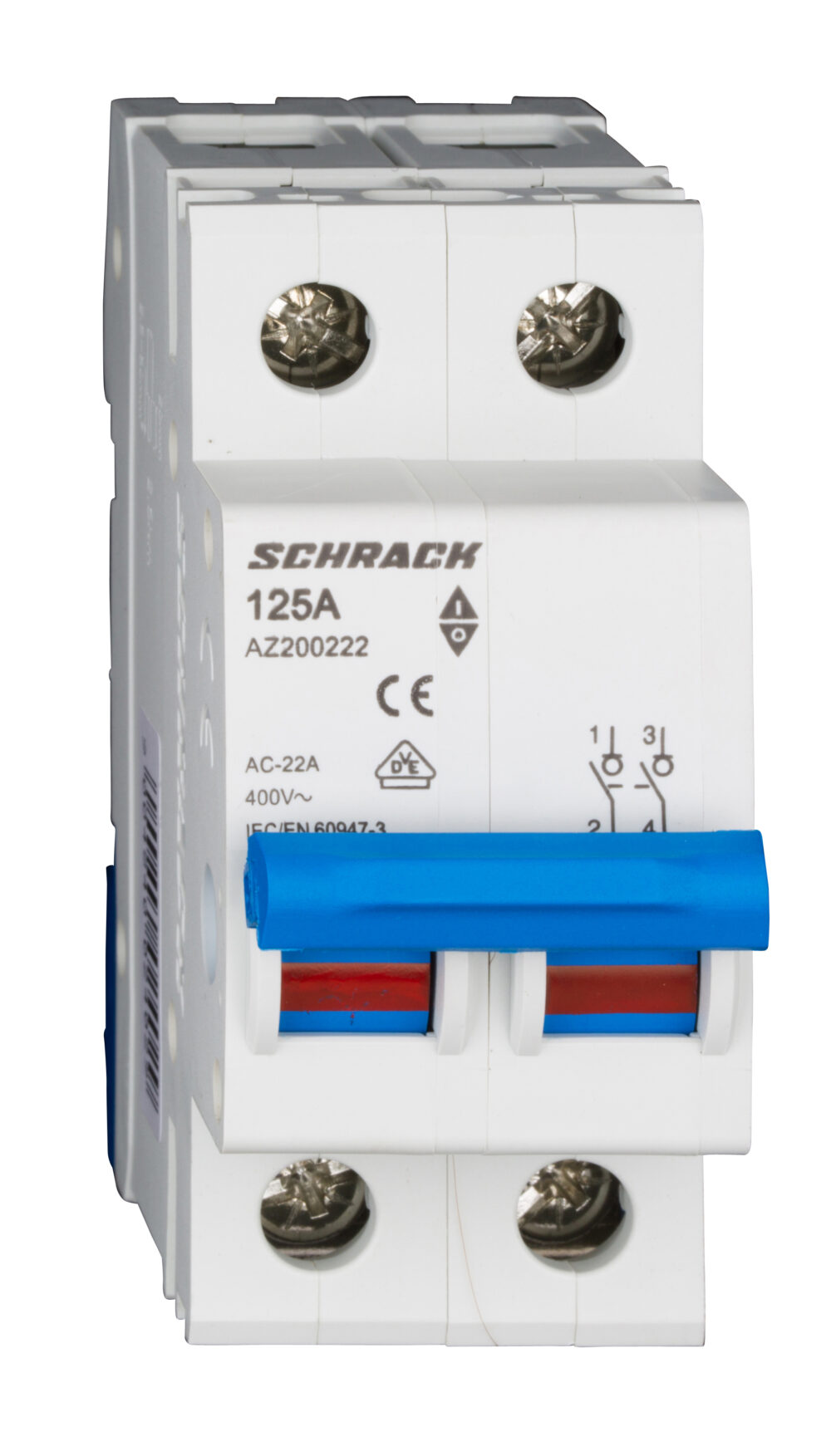 Товаров разединител AMPARO 125A, 2P