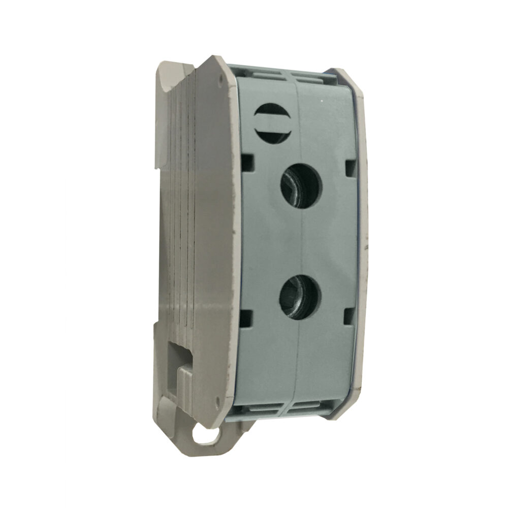 Редова клема за Al/Cu проводници, 1 полюс, сива, 95mm²