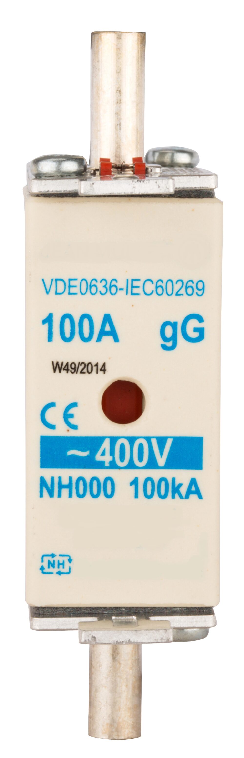 Стопяем предпазител HRC размер 000, 100A, 400VAC