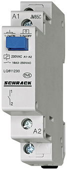 Импулсно реле модулно 1NO 24VAC/12DC
