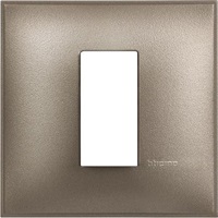 Рамка 1 мод. цвят Титан (Titanium metal) Classia Bticino /блистер/