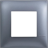 Рамка 2 мод. цвят Син металик (Blue metal) Classia Bticino /блистер/