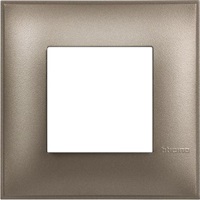 Рамка 2 мод. цвят Титан (Titanium metal) Classia Bticino /блистер/