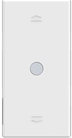 Ключ за щори Smart 1 мод. ЖИЧЕН изисква неутрала цвят Бял Classia Bticino с Netatmo