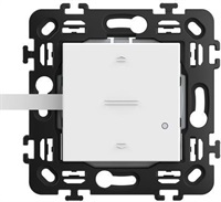 Ключ за щори Smart 2 мод. БЕЗжичен с носеща рамка цвят Бял Classia Bticino с Netatmo