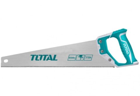 Трион ръчен с 2K дръжка TOTAL, 7 TPI TOTAL HAND SAW 7TPI