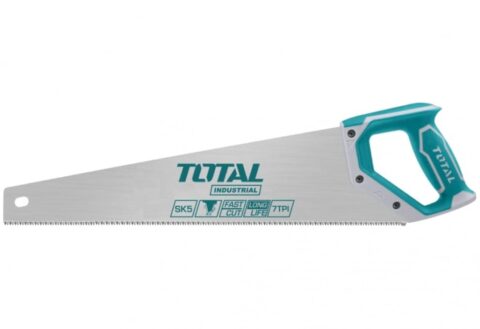 Трион ръчен с 2K дръжка TOTAL INDUSTRIAL, 7 TPI, SK5