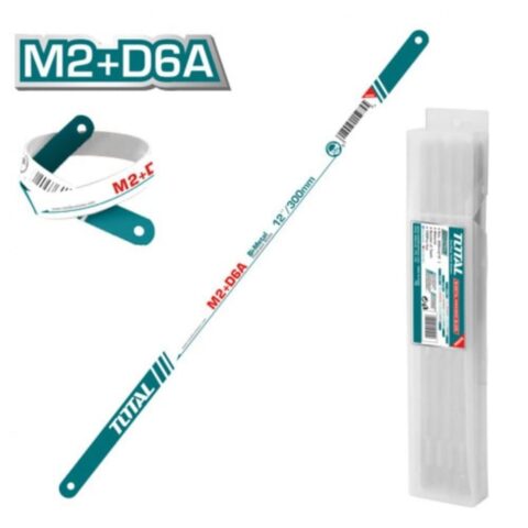 Лист за ножовка TOTAL INDUSTRIAL, Bi-Metal, 300 мм HACKSAW BLADE TOTAL