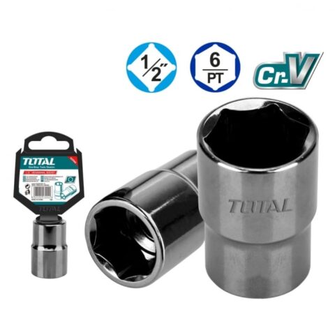 Вложка шестостенна TOTAL INDUSTRIAL, 1/2"