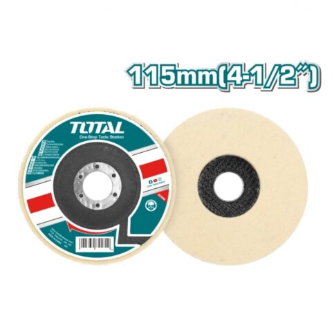 Полиращ диск филц TOTAL, Ф 115 x 22.22 мм
