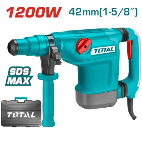 Електрически перфоратор TOTAL Industrial, SDS Max, 1200 W