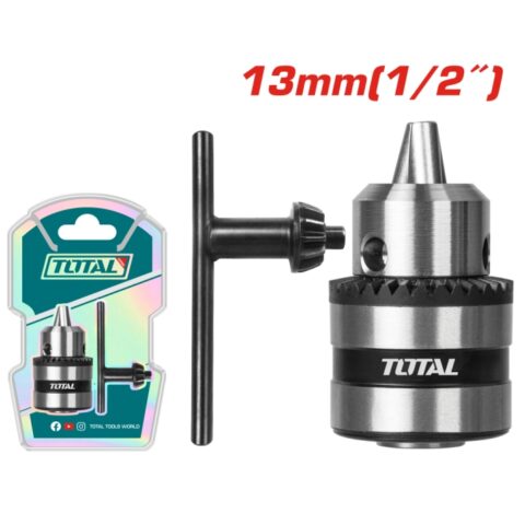 Ключов патронник с ключ TOTAL, 1.5-13 мм, 1/2 UNF