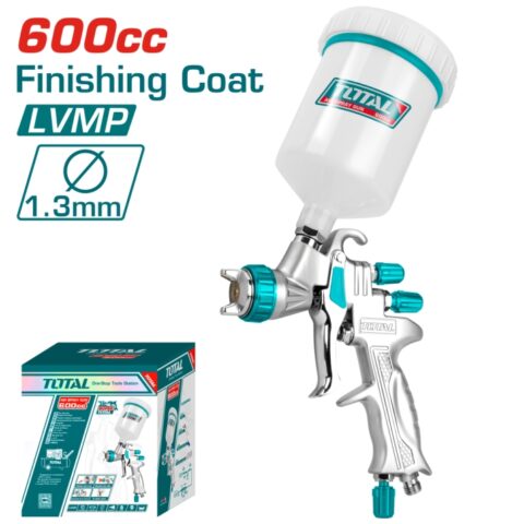Пистолет за боядисване TOTAL Ind, LVMP, 600 ml