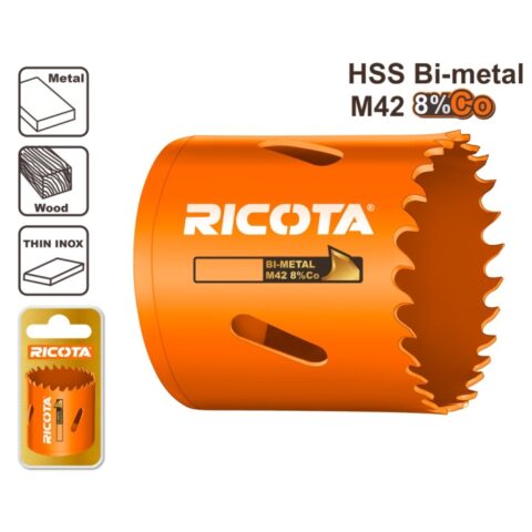 Цилиндрична ножовка RICOTA, Bi-metal, HSS