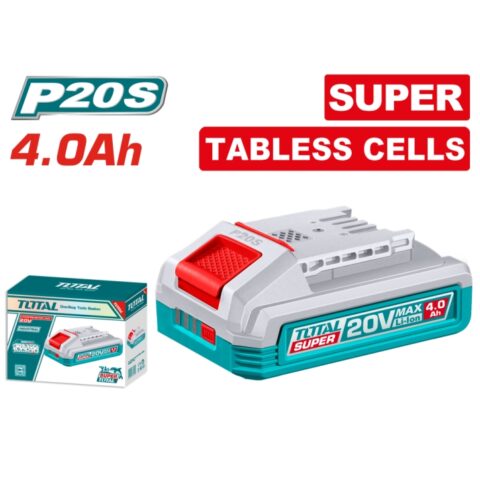 Акумулаторна батерия TOTAL INDUSTRIAL, Li-Ion, 20 V, 4.0 Ah