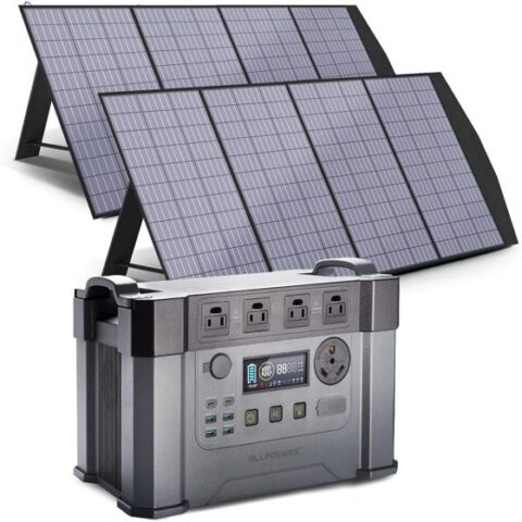 Соларна система за ток ALLPOWERS S2000 Pro + SP033 2бр. Панели 200W