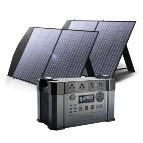 Соларна система за ток ALLPOWERS S2000 Pro + SP027 2бр. Панели 100W