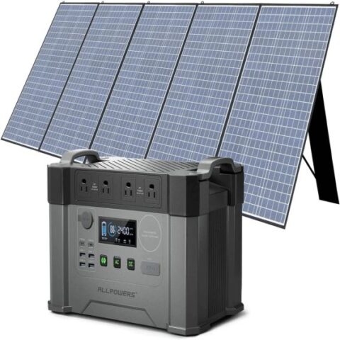 Соларна система за ток ALLPOWERS S2000 2000W+SP037 1 бр. Панел 400W