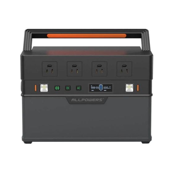 Соларна система за ток ALLPOWERS S1500 + SP027 2бр. Панели 100W