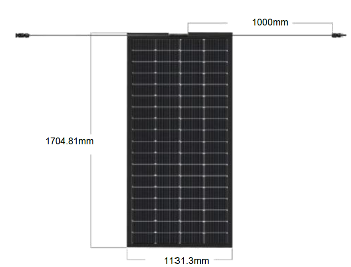 Гъвкав соларен панел 400W