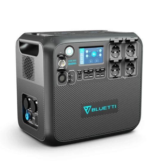 Соларна система за ток BLUETTI AC200MAX + 2 броя панели 350 W PV350