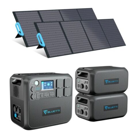 Соларна система за ток BLUETTI AC200MAX + 2 броя батерии B230+2 броя панели PV200