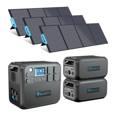 Соларна система за ток BLUETTI AC200MAX + 2 броя батерии B230+3 броя панели PV200