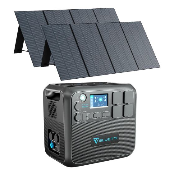 Соларна система за ток BLUETTI AC200MAX + 2 броя панели 350 W PV350