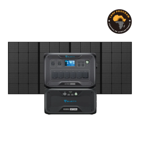 Соларна система за ток AC500+B300S+PV350 | 5000W 3072Wh 350W